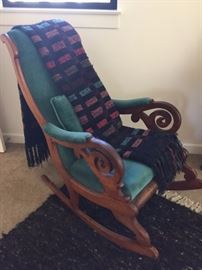 Upholstered Rocking Chair
