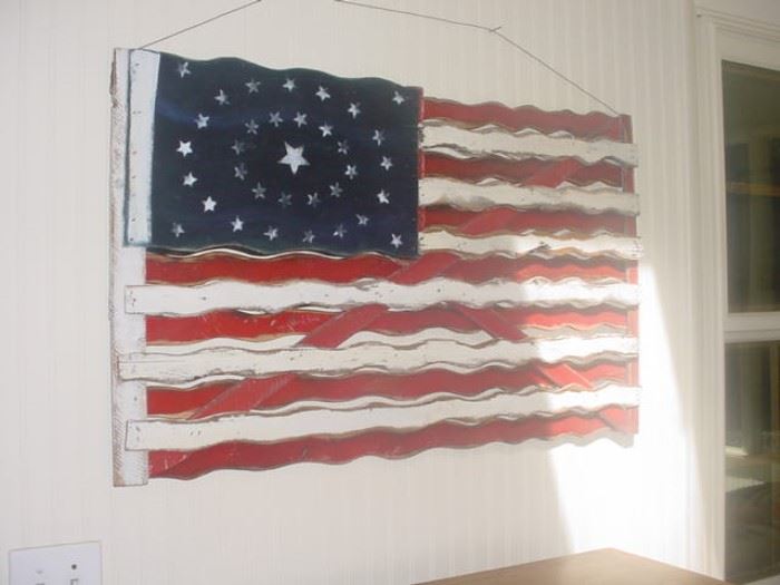 Folk art American flag