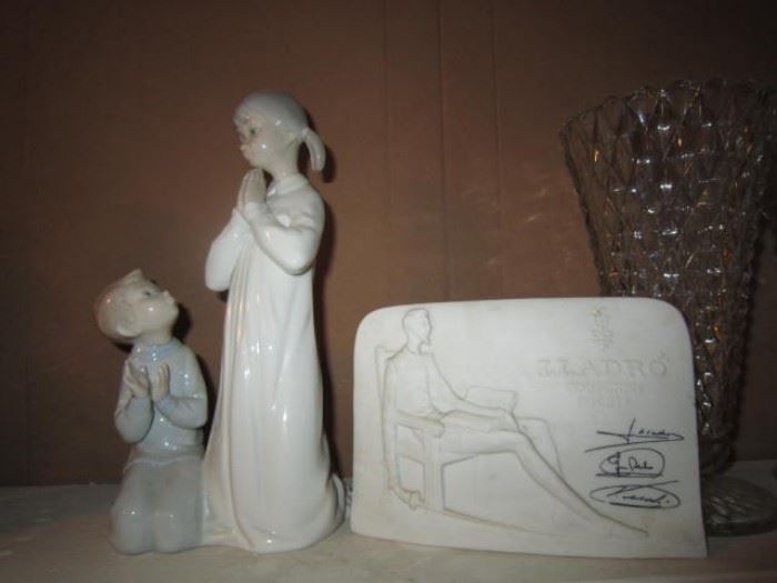 One of several Lladro figurines