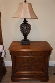 American Drew, one of two nightstands.