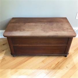 Antique Lined Chest