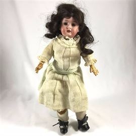Antique German Late 19th Century Bisque Doll Marked 891