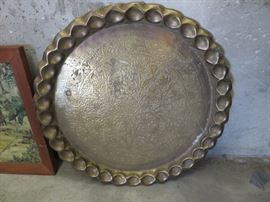 Large Brass Dish