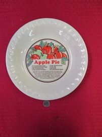 Apple Pie Plate 11" Sunnycraft Sunstone Collection