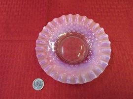 Vintage Fenton Hobnail Dish