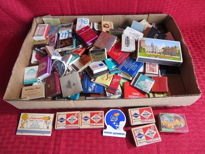 Lot of Vintage Matches - Vintage Advertising