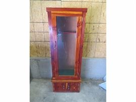 Cedar Gun Cabinet