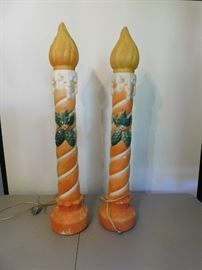 Vintage Christmas 36" Lawn Candles
