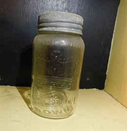 1954 Crown Jar with Lid