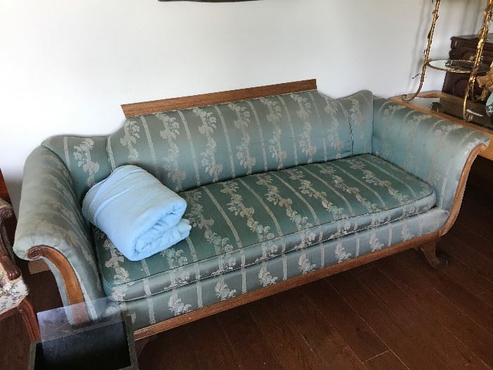 vintage sofa needs TLC