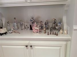nice collection of Lladro figurines