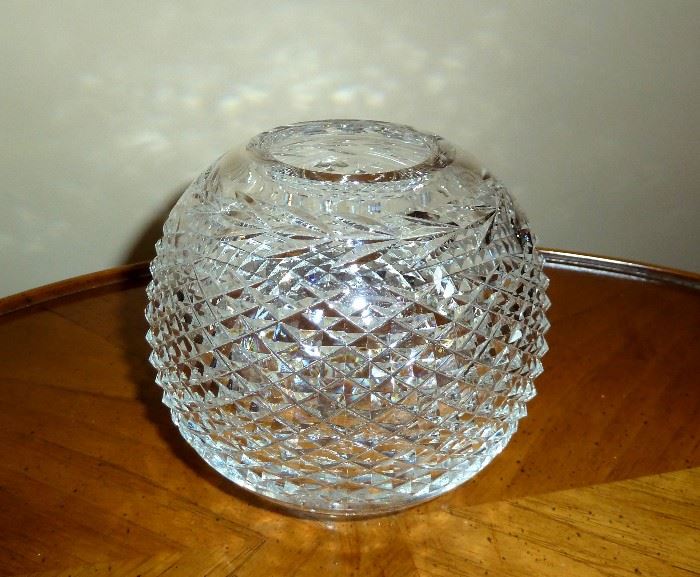 Waterford crystal "Glandore" rose bowl