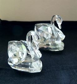Swarovski Crystal mini swans