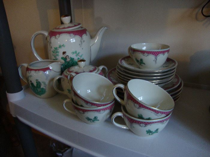 Seltmann Weiden tea set (hand painted Germany)