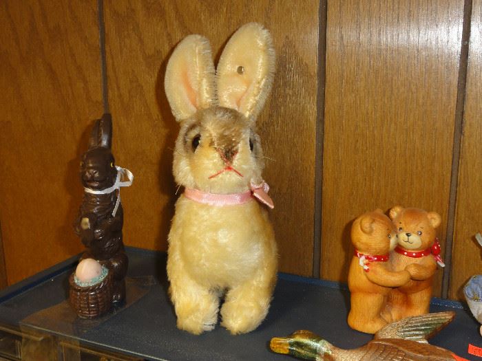 Vintage stuffed Steiff bunny