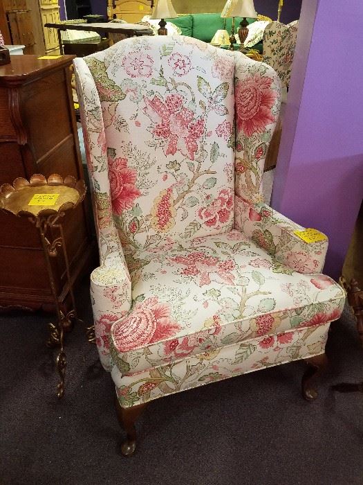 Another beautiful upholstered arm chair!