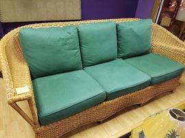Extra large Henry Link wicker sofa!!!!!  Amazing and in great condition!
