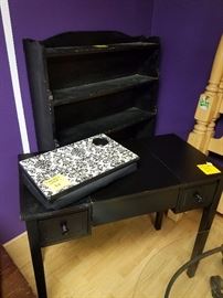 One of many desks and bookshelves on location!