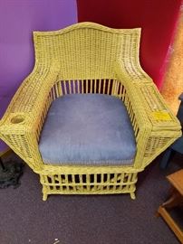 Great vintage wicker chair