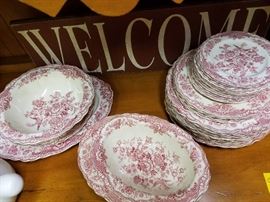 Crown Ducal "Bristol" Transferware from England