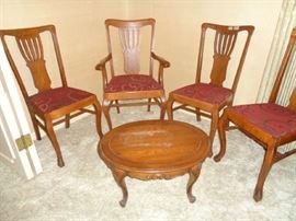 set of chairs