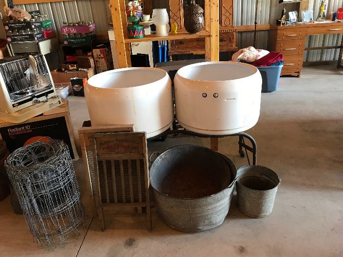 Vintage Wash tubs
