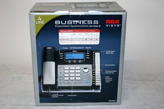 RCA VISYS 4 LINE BUSINESS PHONE MODEL 25424RE1