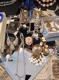 Some of the neat vintage jewelry