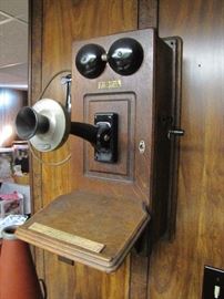Western Electric antique wall phone