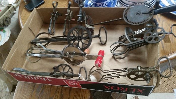 Antique egg beaters