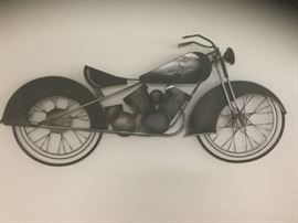 Fabulous Motorcycle Art Sculpture