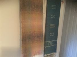 Scottish Wool Throw and Vintage Indian Blanket