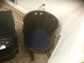 Vintage child barrel rocker