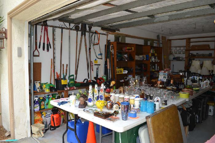 THIS IS JUST 1/2 OF THE GARAGE CONTENTS!!