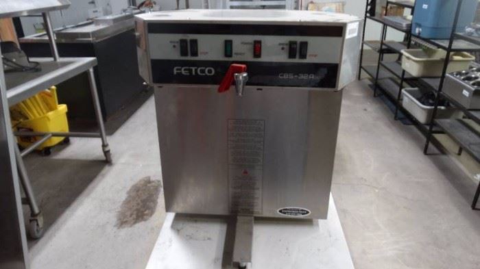 
Fetco model-CBS-32A coffee machine