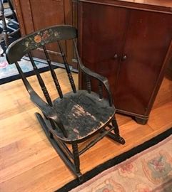 Child's vintage rocker