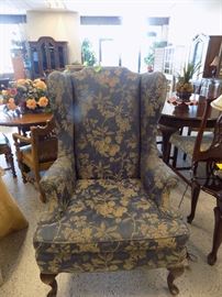 wingback chair $50