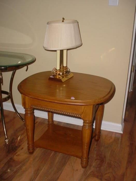 One of the various side and end tables
