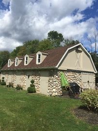 The barn is filled with tons of miscellaneous hold items. Chalk painters dream ...