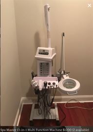Spa Master 13-in-1 Multi Function Machine $1200 (2 available) -- email 973spa@gmail.com with serious inquiries.