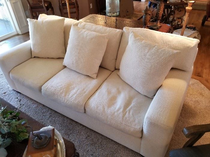Gorgeous cream sofa