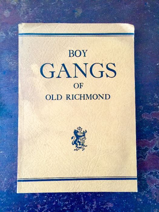 Rare first edition, Boy Gangs of Old Richmond