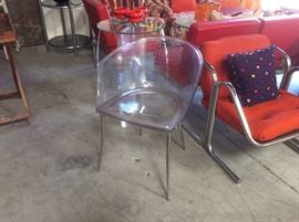 Lucite chair