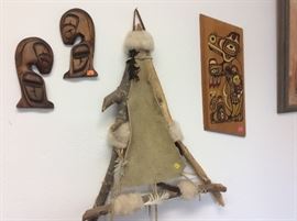 Wall art, Native American