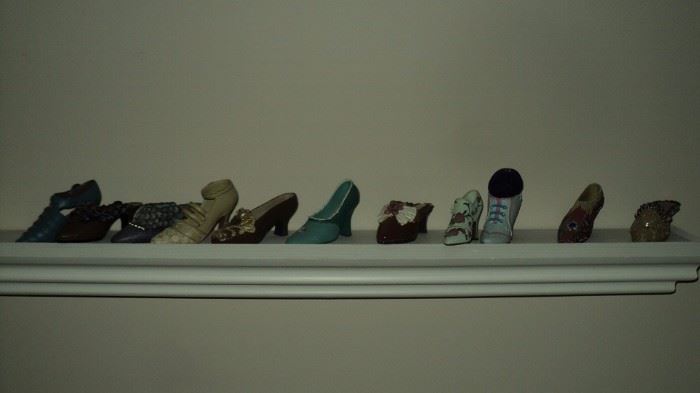 Ceramic shoe collection   