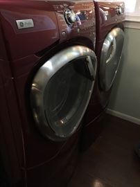 GE Profile Front Loading Washer & Dryer