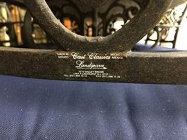 Cast Classics Landgrave Cast aluminum patio set table with 8 chairs