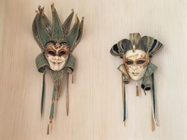 Hand made Italian masks