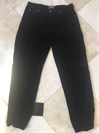 Versace Men's velvet jeans