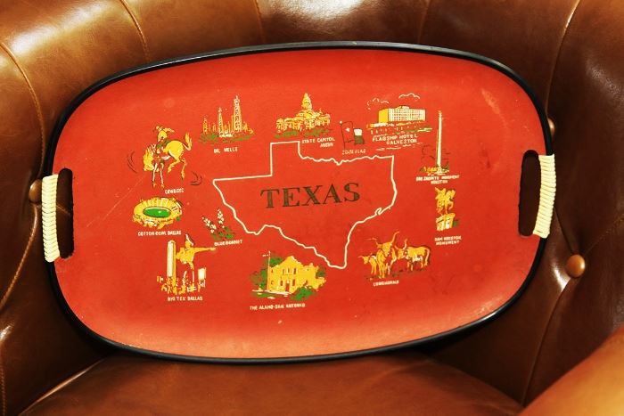 Vintage Texas Tray